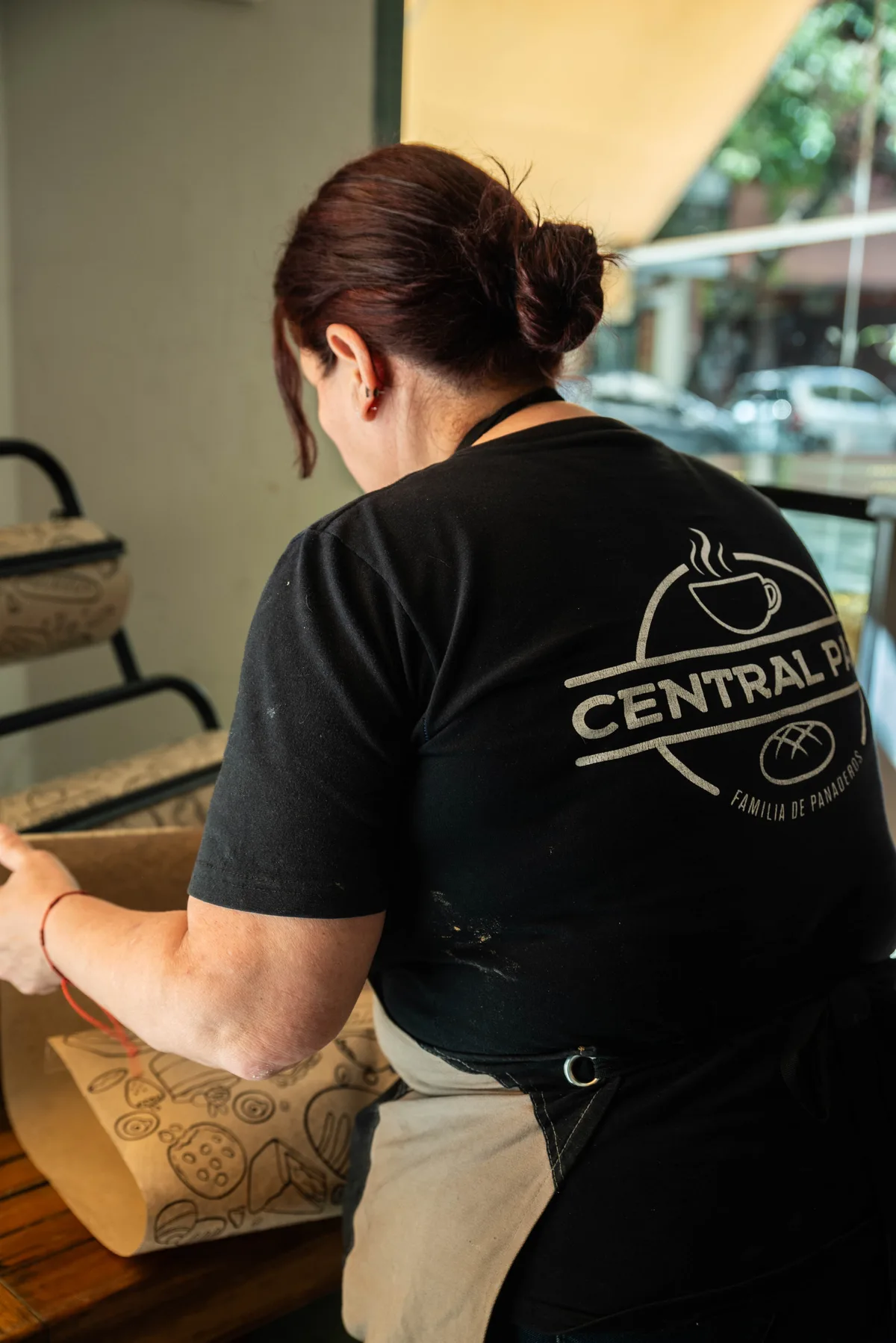 Remera personalizada con logo de empresa