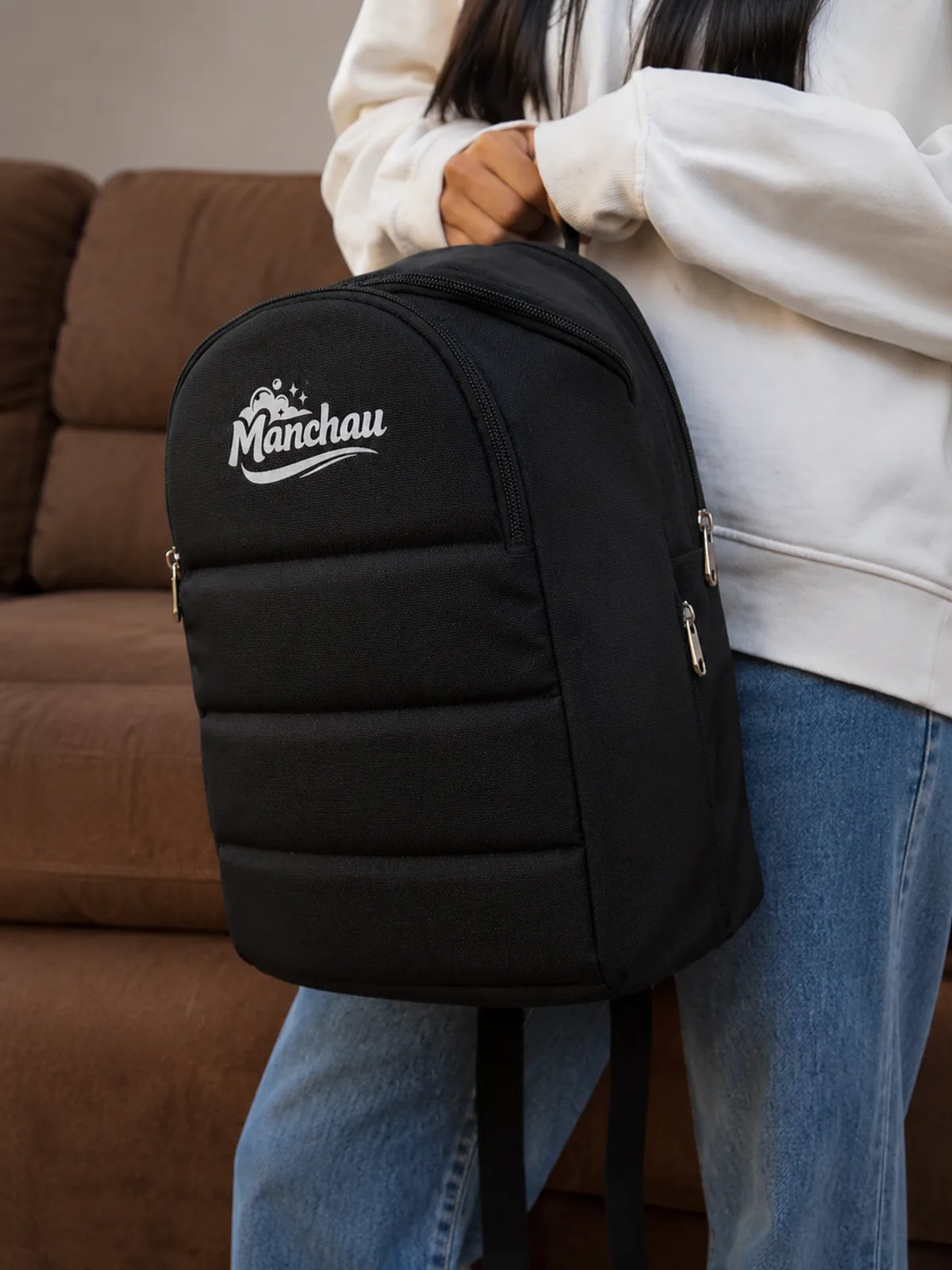 Mochila personalizada con logo de empresa